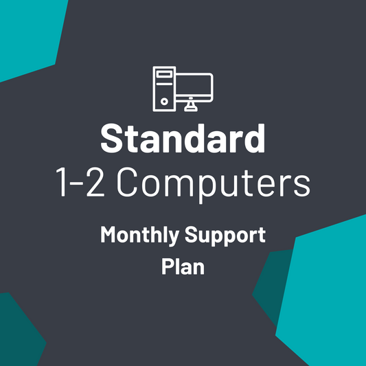 Remote IT Support | Standard Package | 1-2 Computers