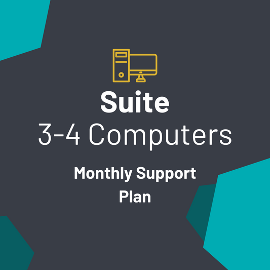 Remote IT Support | Suite Package | 3-4 Computers